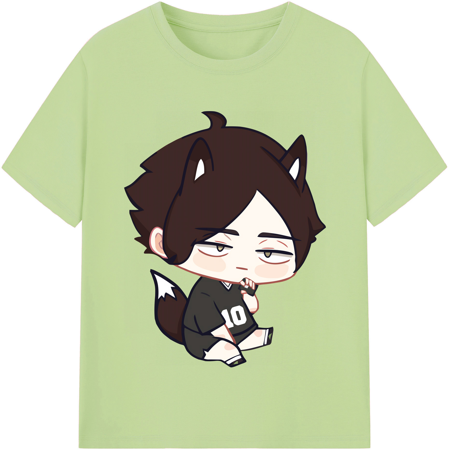 （画像用） ハイキュー!! Haikyu!! 綿100％半袖Tシャツ（フロントプリント）